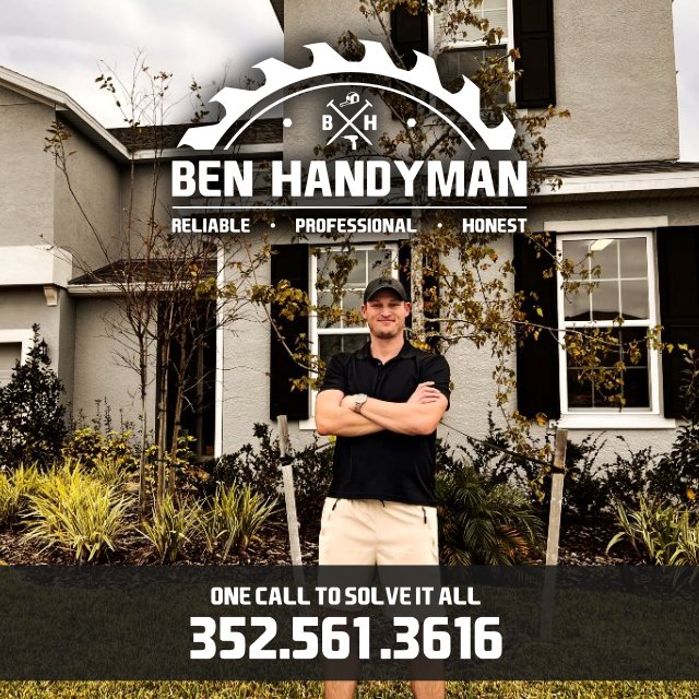 Ben Handyman | One call to solve it all | Top-Quality Expert Home Services, Maintenance, Repairs and Improvement